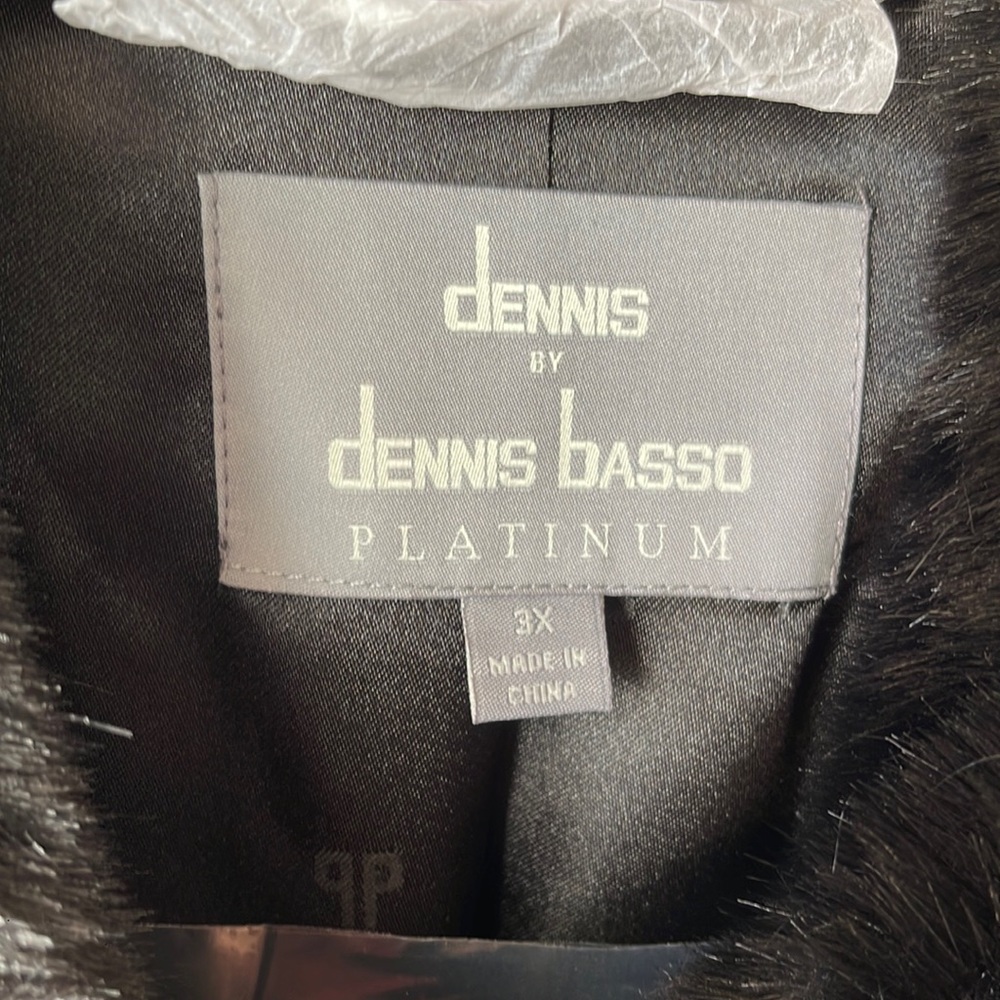 Platinum Dennis Baso Fur Coat